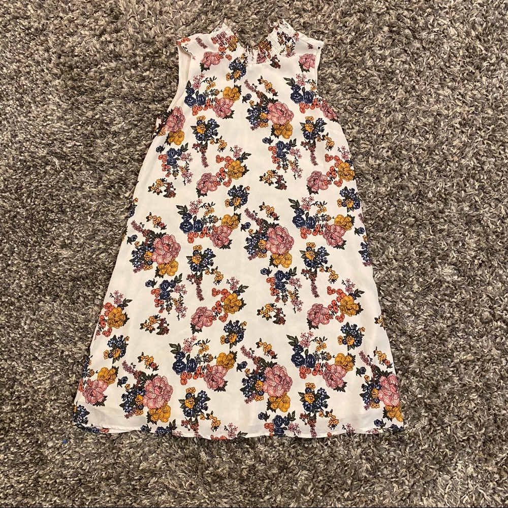 Pink Rose Floral Dress size M